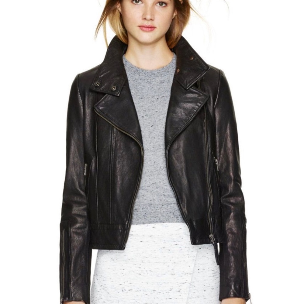 Aritzia Mackage Leather Jacket